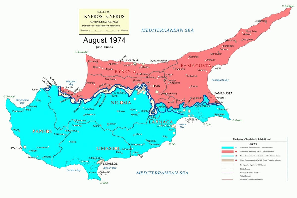வரைபடம் சைப்ரஸ் பிரிவு